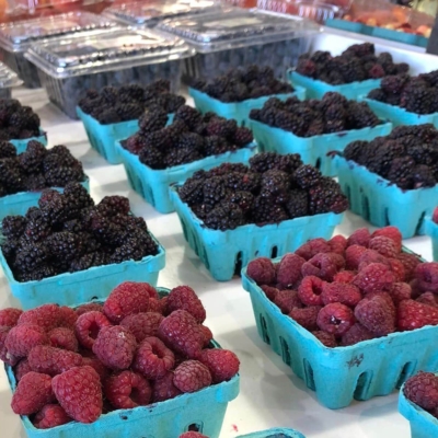 lots of berries at The Farmstand Roseburg